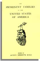 The Prominent Families of the United States of America