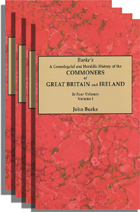 A Genealogical and Heraldic History of the Commoners of Great Britain and Ireland