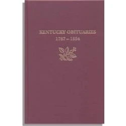 Kentucky Obituaries, 1787-1854