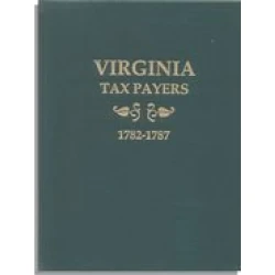 Virginia Tax Payers, 1782-87