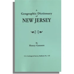Geographic Dictionary of New Jersey