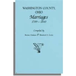 Washington County, Ohio Marriages, 1789-1840