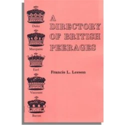 A Directory of British Peerages