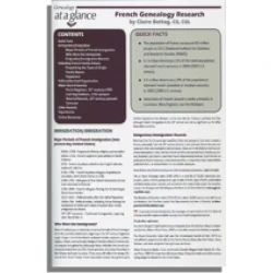 Genealogy at a Glance: French Genealogy Research