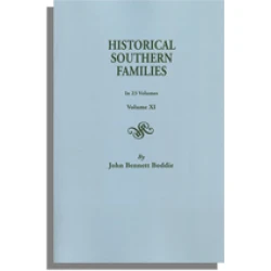 Historical Southern Families. Volume XI