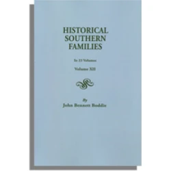 Historical Southern Families. Volume XII