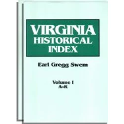 Virginia Historical Index