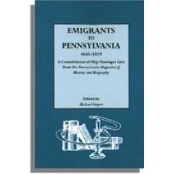 Emigrants to Pennsylvania, 1641-1819