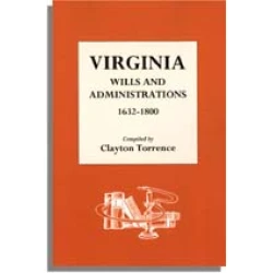 Virginia Wills and Administrations, 1632-1800