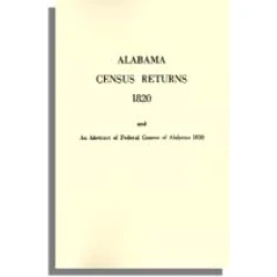 Alabama Census Returns, 1820