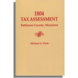 1804 Tax Assessment, Baltimore County, Maryland
