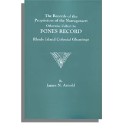 The Records of the Proprietors of the Narragansett