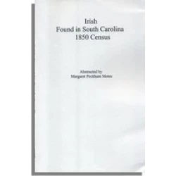 Irish Found in South Carolina--1850 Census