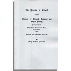 The Records of Oxford Massachusetts